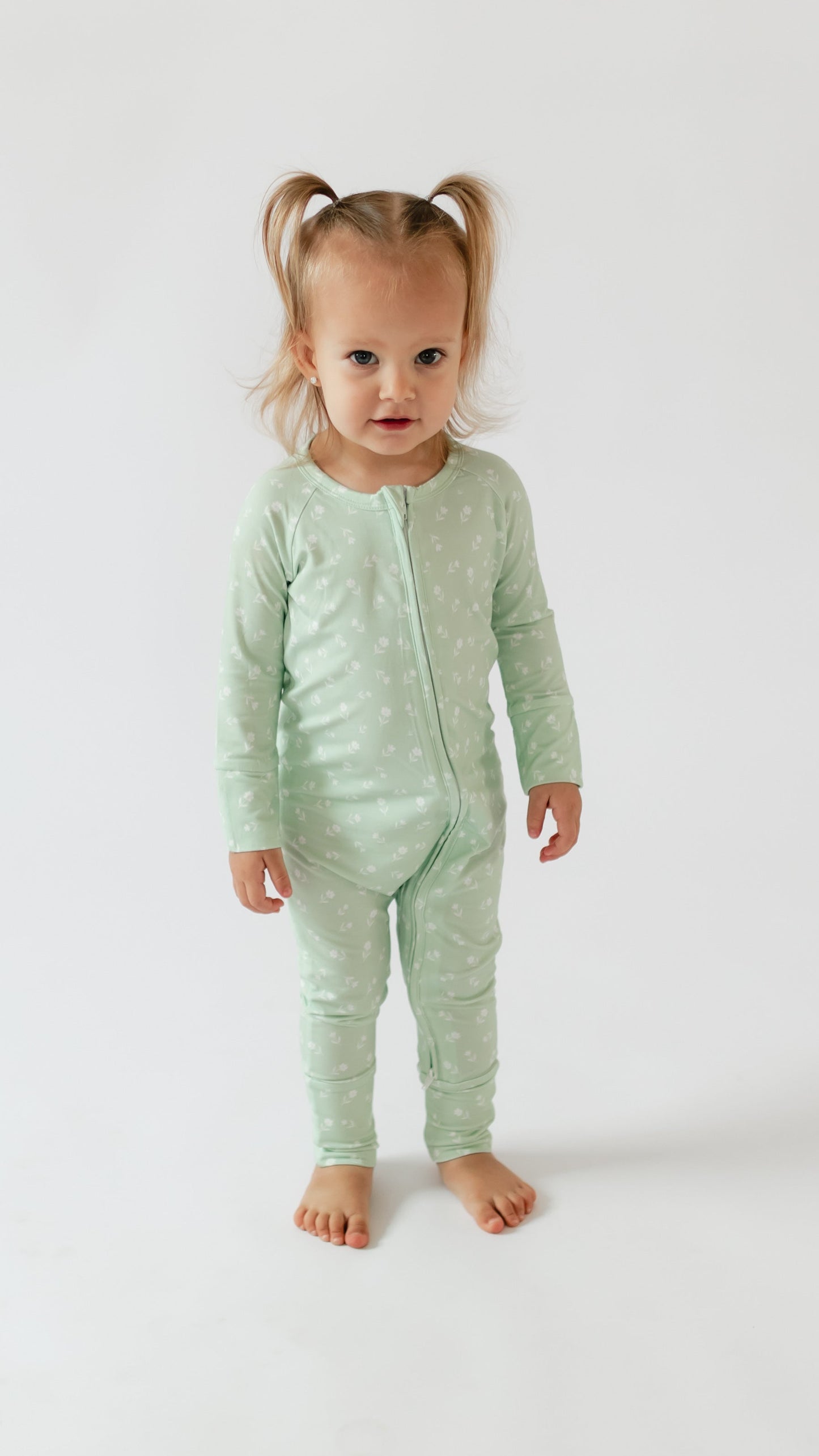 Infant Romper in Meadow Bloom