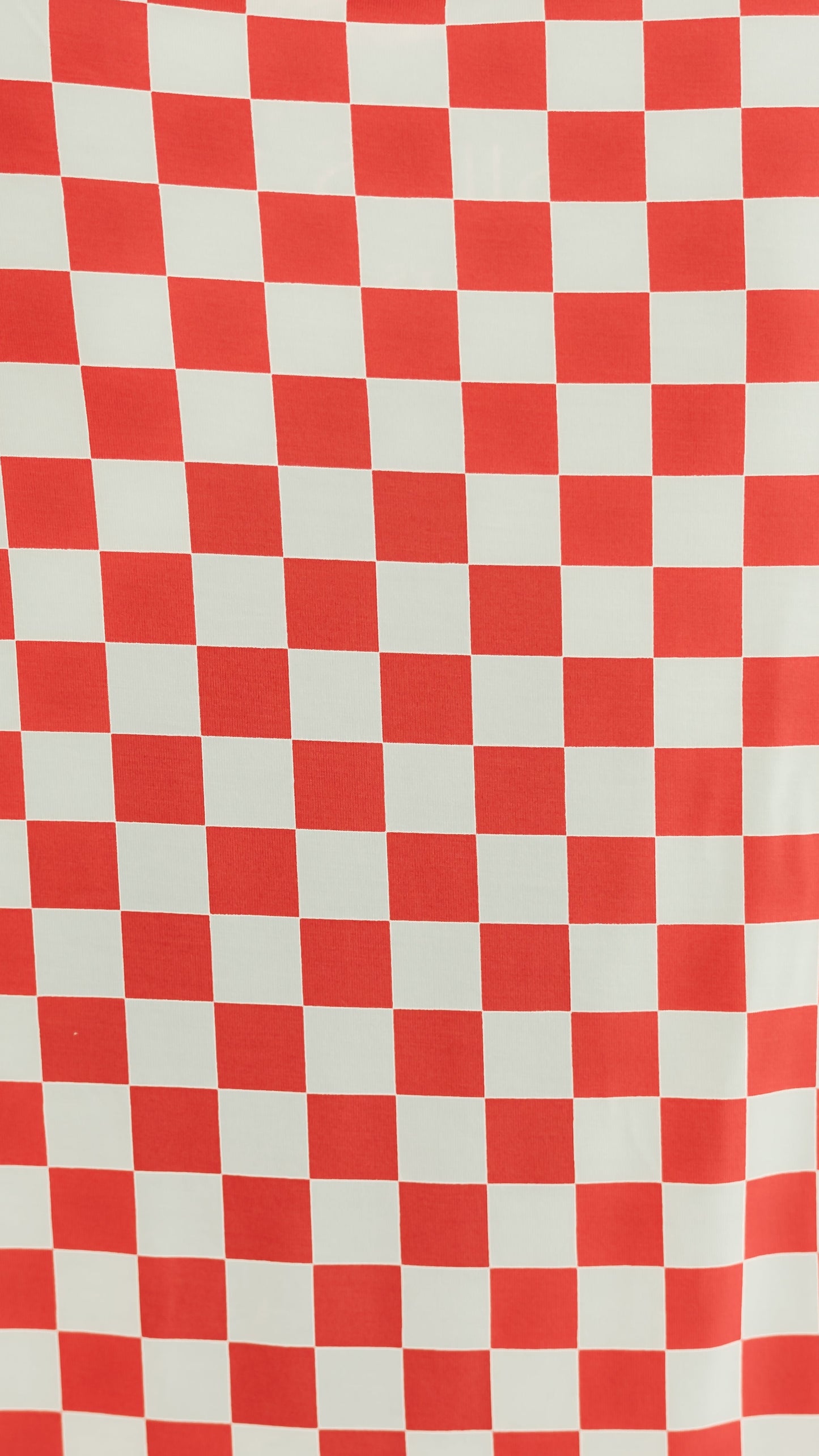 Infant Romper in Red Checkered Checkered