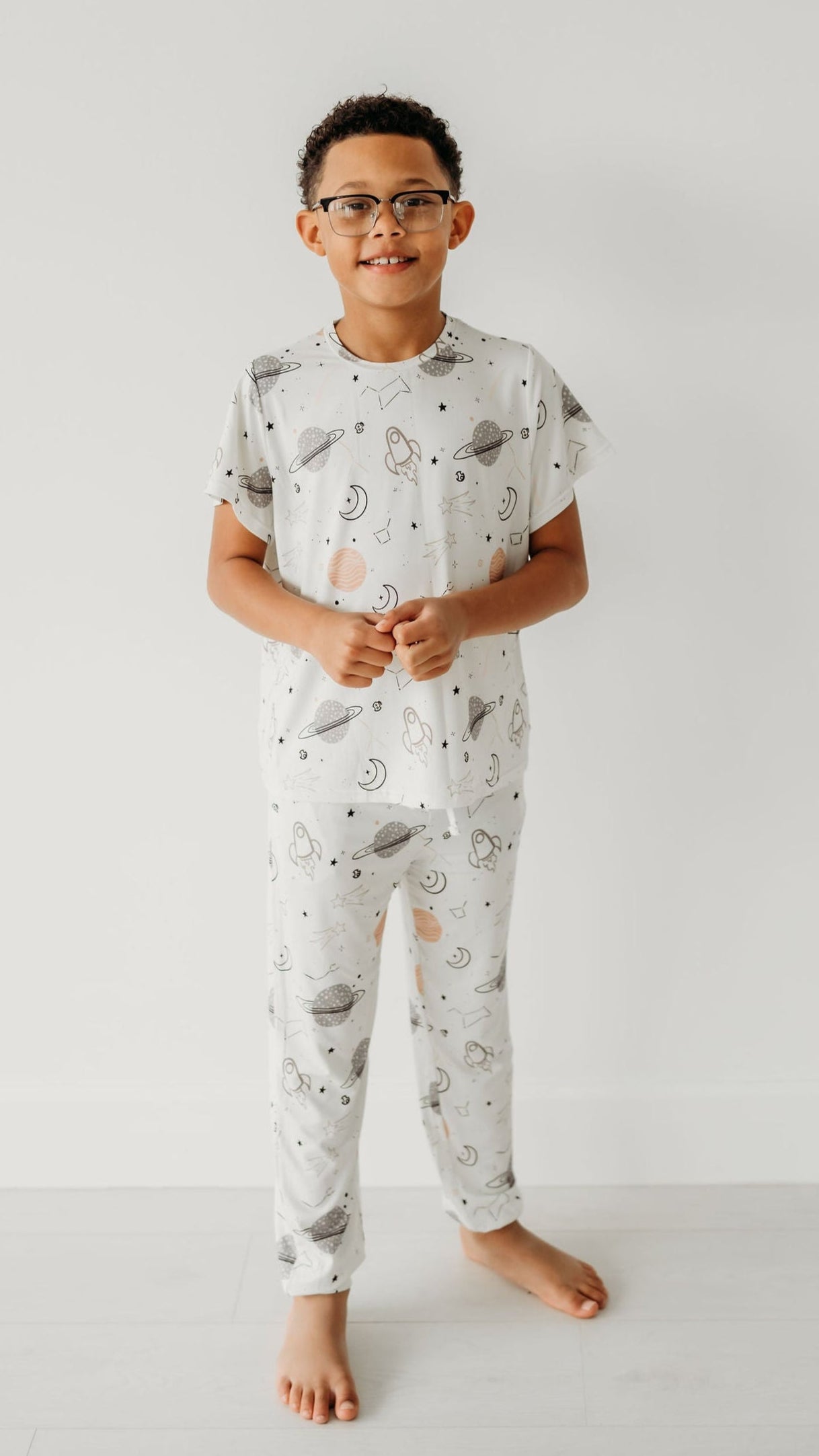 Youth Jogger Set In Galaxy