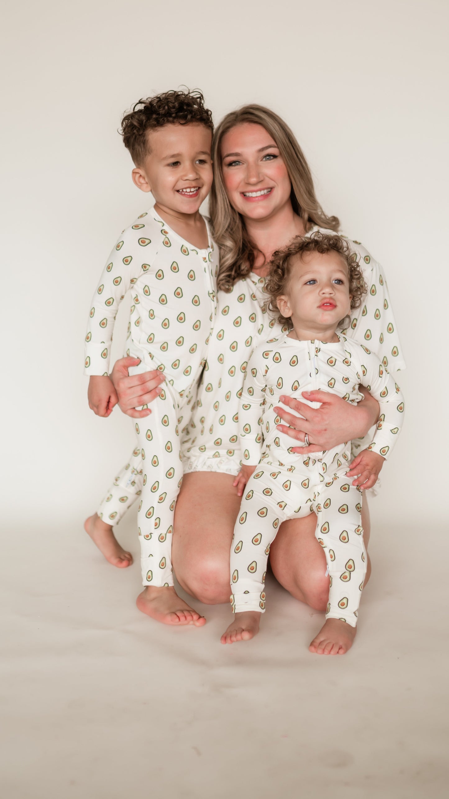 Womens Ruffle Short Set in Avocado