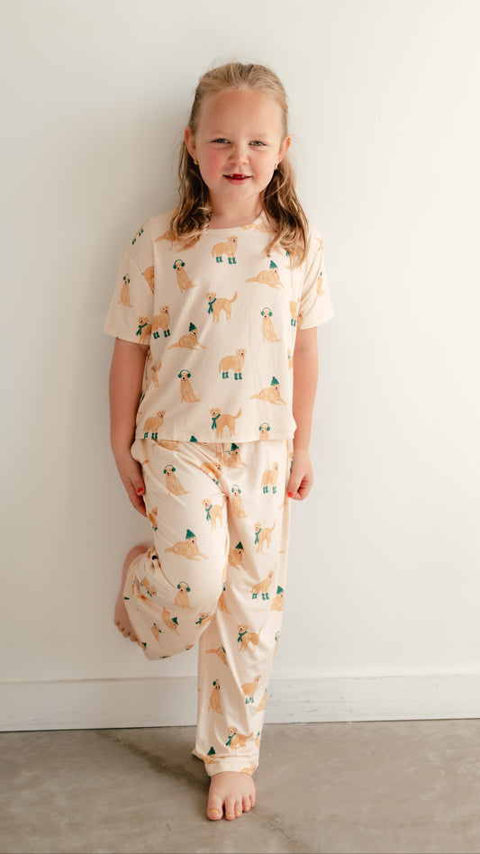 Girl's T-Shirt and Pants Set in Winnie