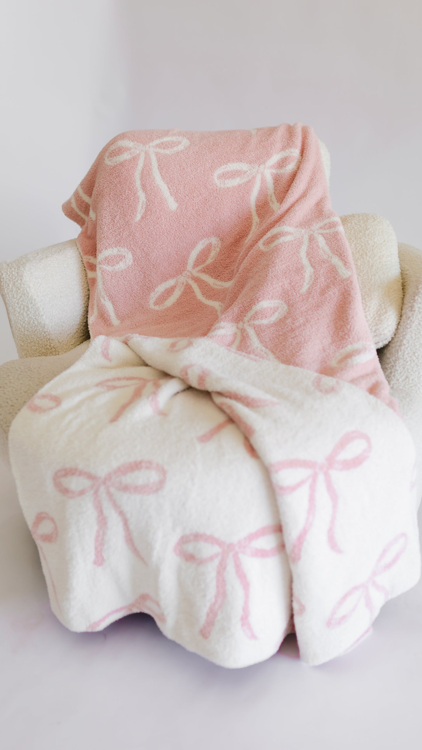 Adult Plush Throw Blanket in Halle