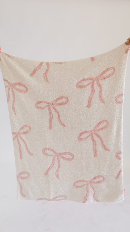 Baby Plush Throw Blanket in Halle