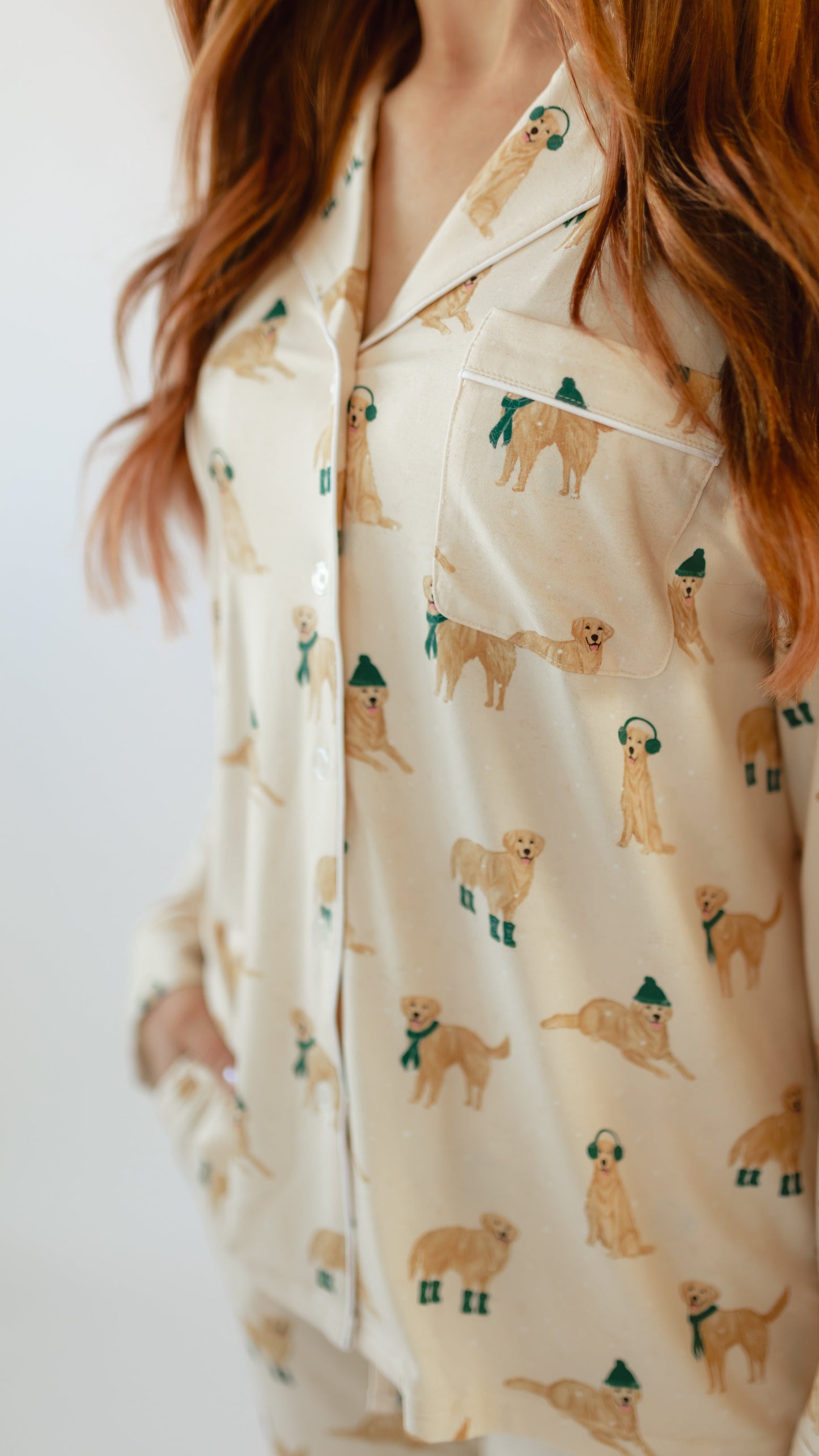 Women's Button Up Set In Winnie