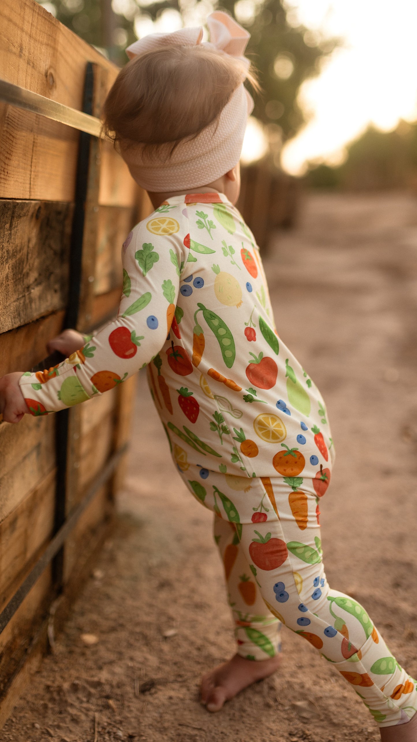Infant Romper in Farmers Market