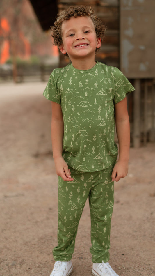 Youth Jogger Set In Starry Pines