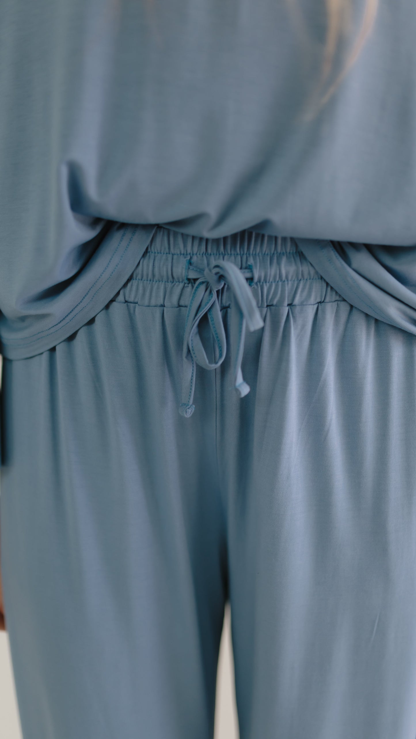 Women's Long Sleeve and Pants Set In Infinity Blue