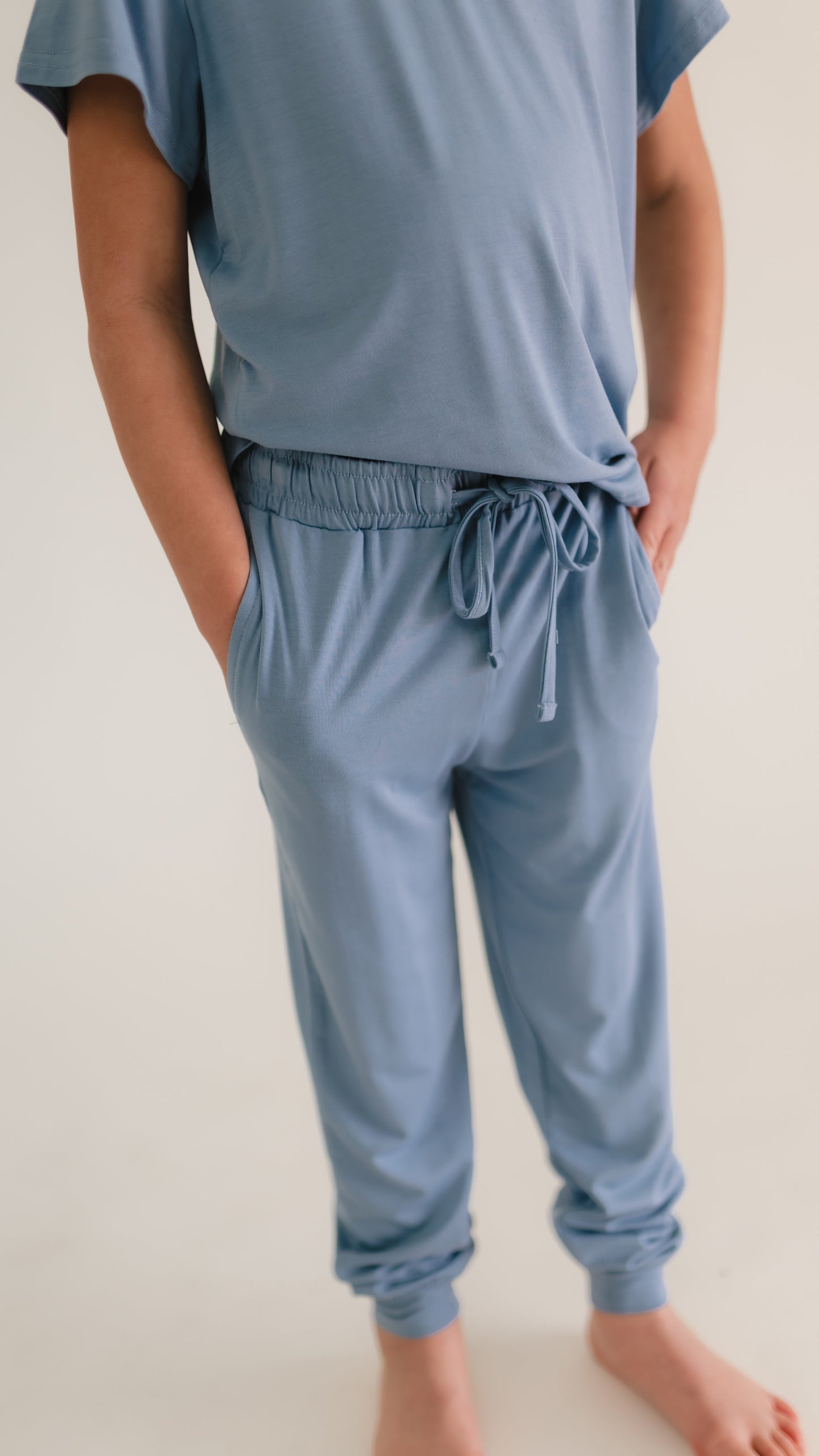 Youth Jogger Set In Infinity Blue