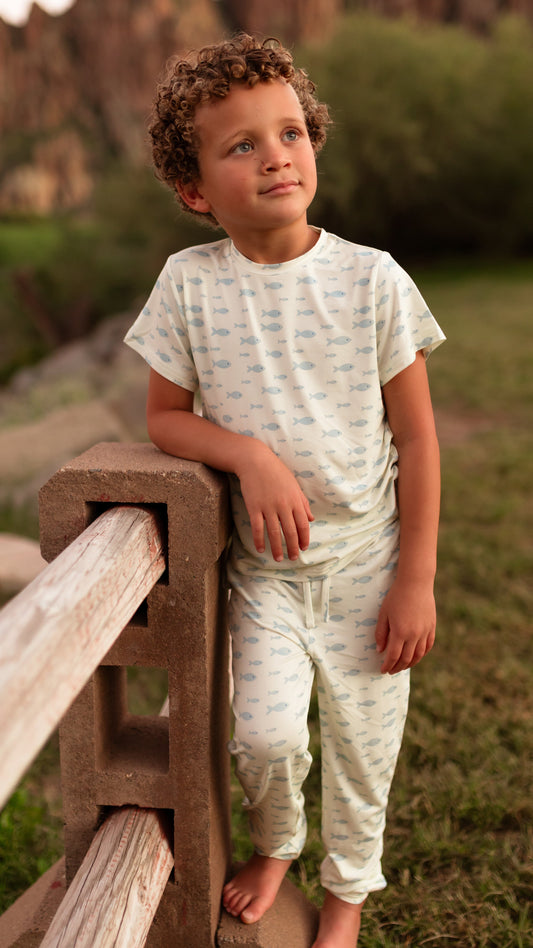 Youth Jogger Set In Little Minnows
