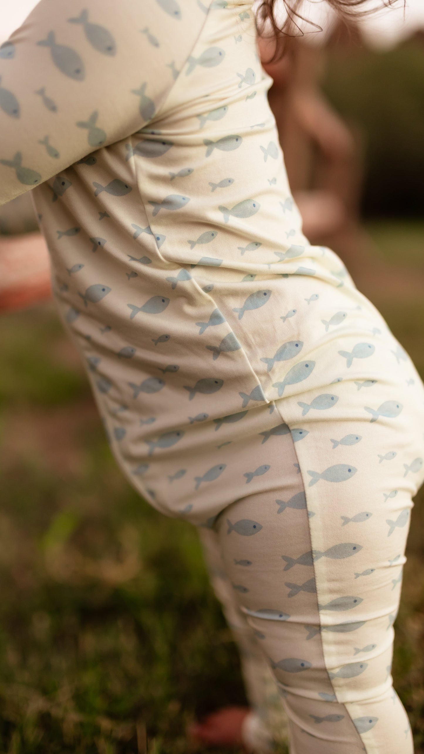 Infant Romper in Little Minnows