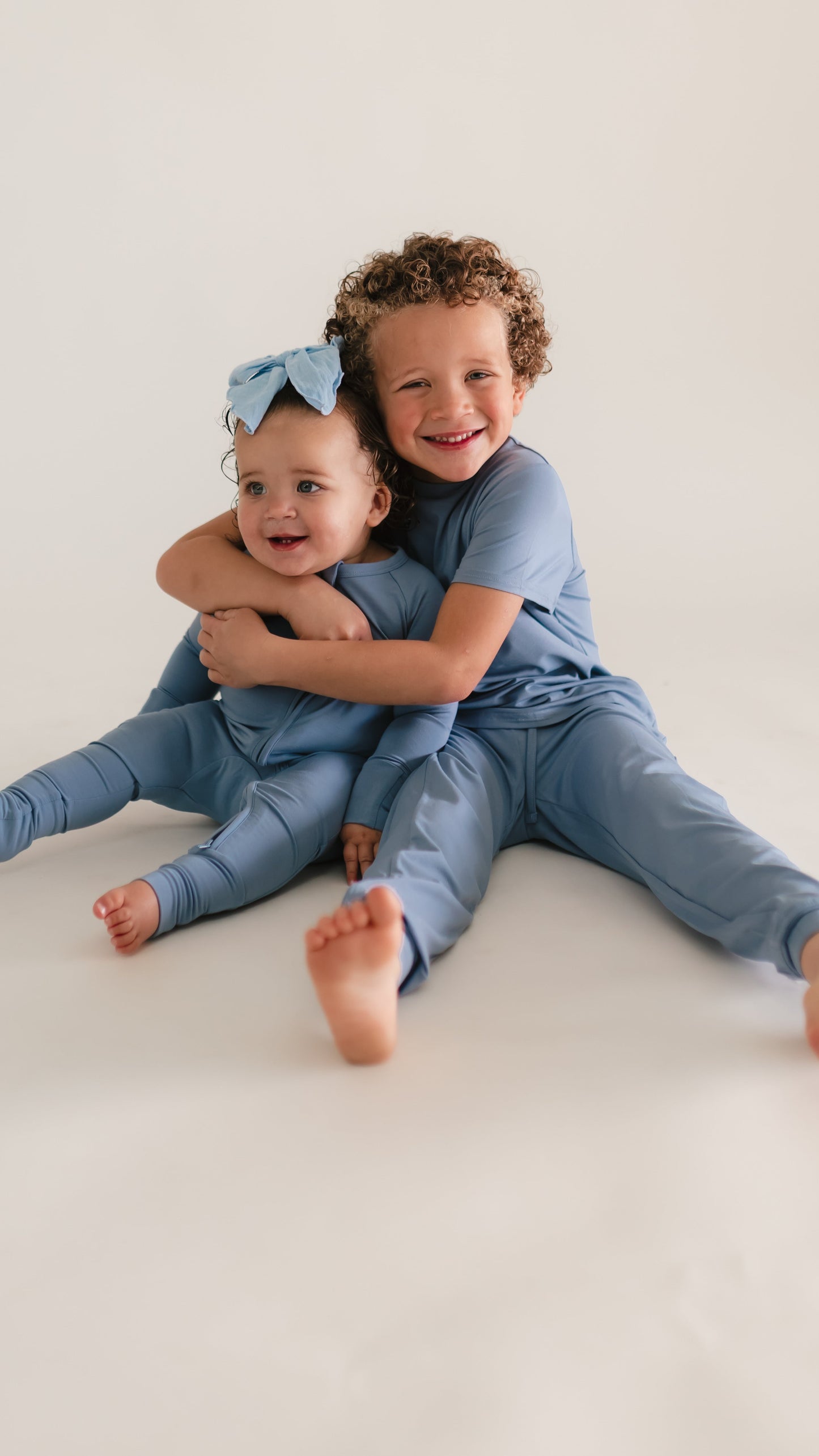 Youth Jogger Set In Infinity Blue