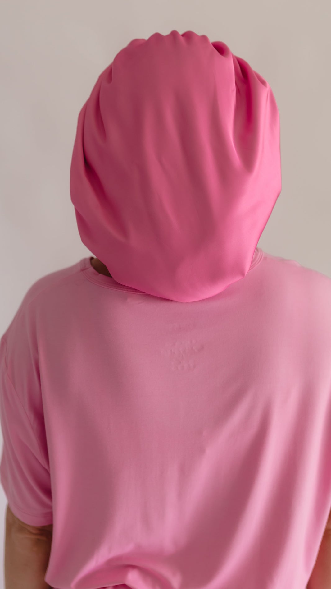 Ruffle Stretch Short - Salmon Rose