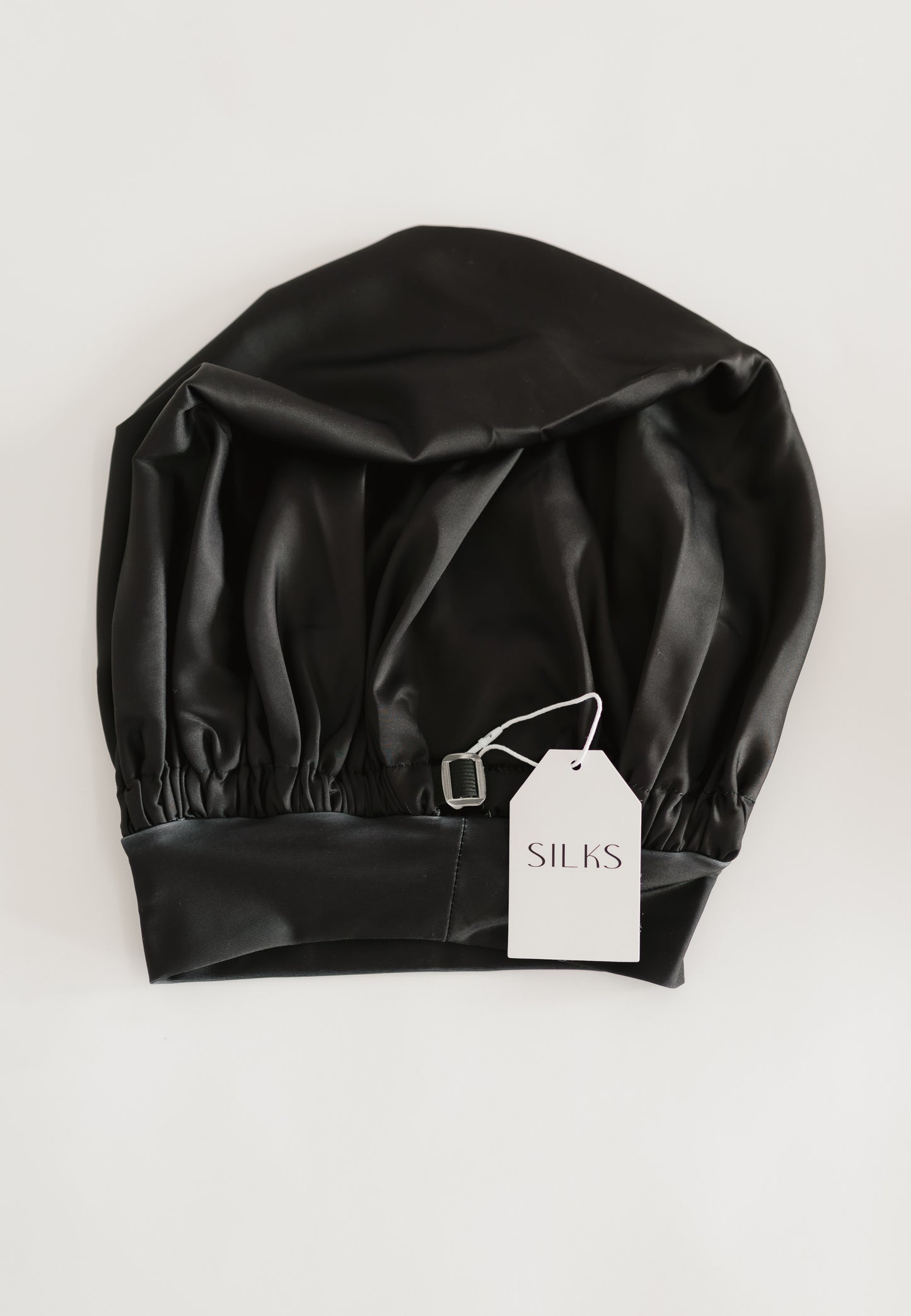 Adult Satin Bonnet in Black