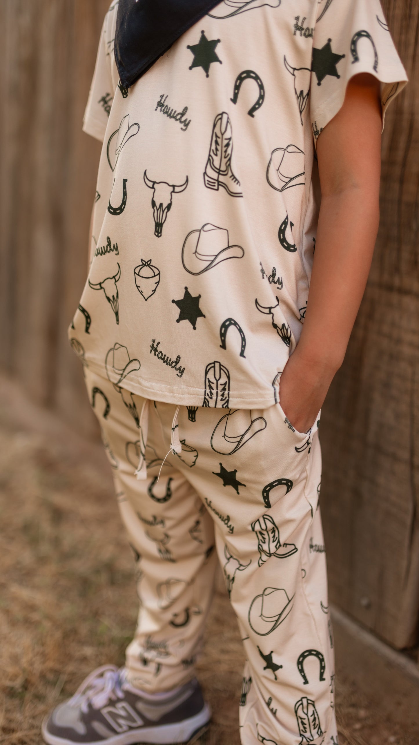 Youth Jogger Set In Howdy