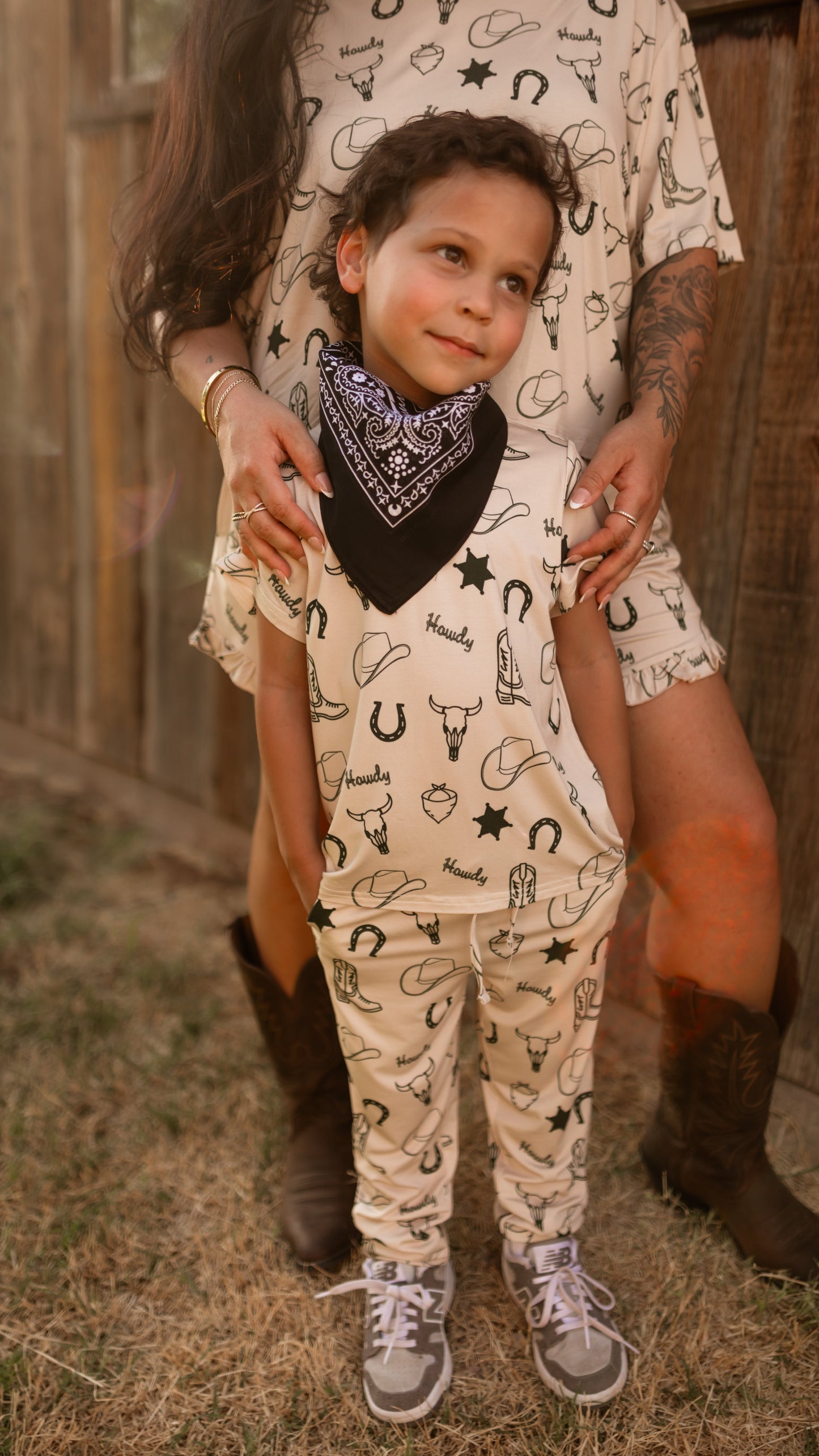 Youth Jogger Set In Howdy