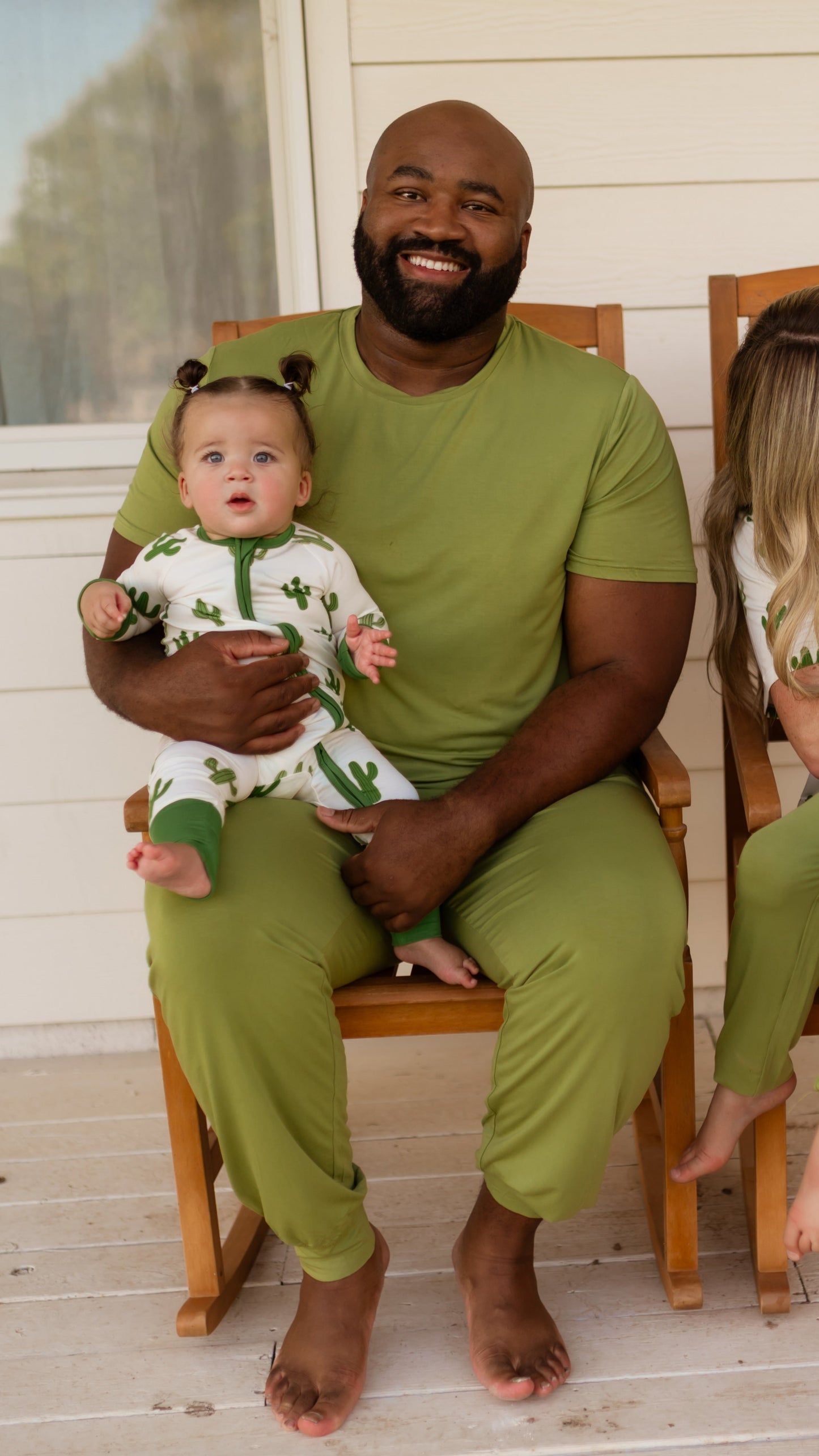 Adult Jogger Set In Olive Green