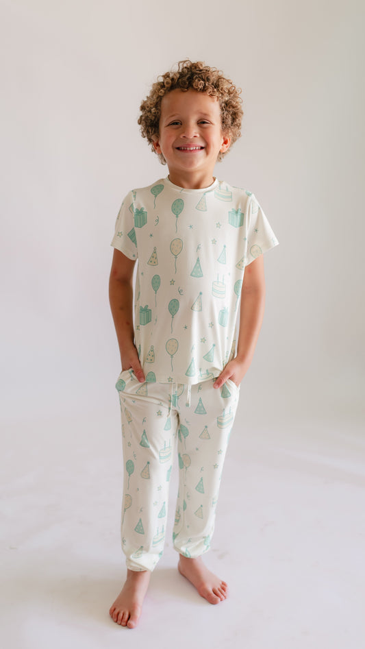 Youth Jogger Set In Birthday Hats