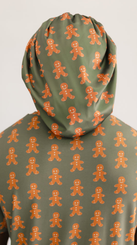 Kids Satin Bonnet in Gingerbreads