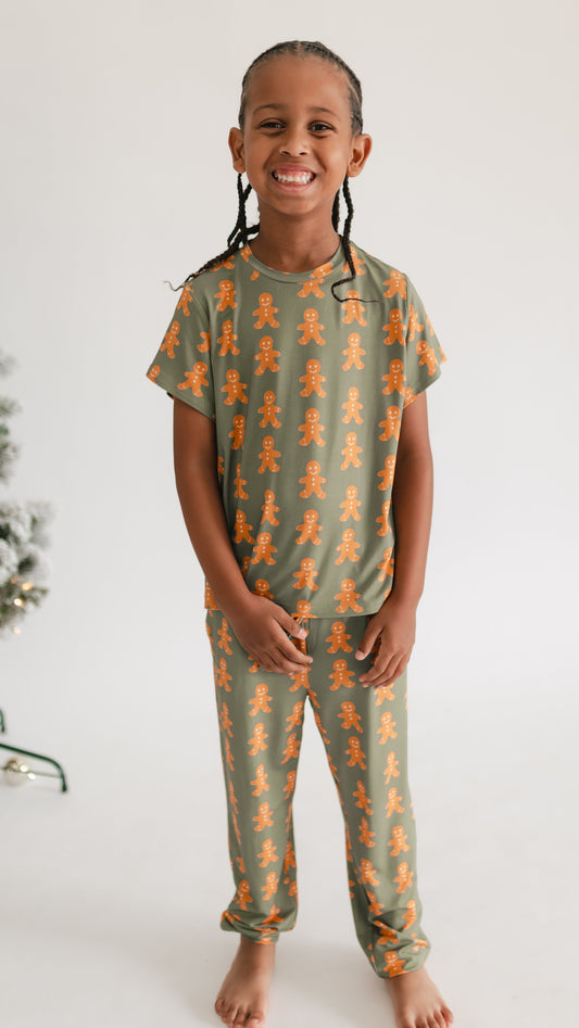 Youth Jogger Set In Gingerbreads