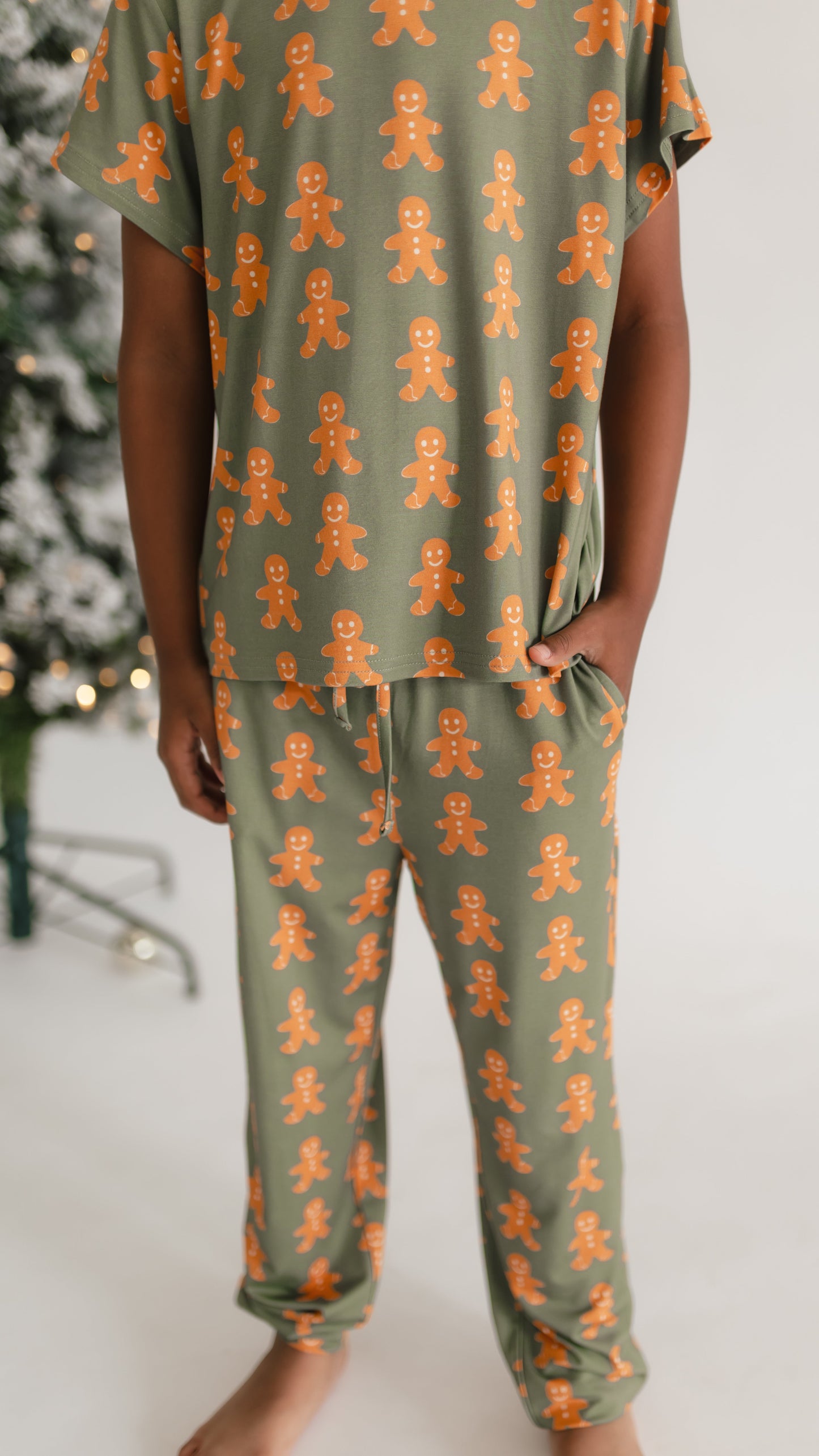 Youth Jogger Set In Gingerbreads