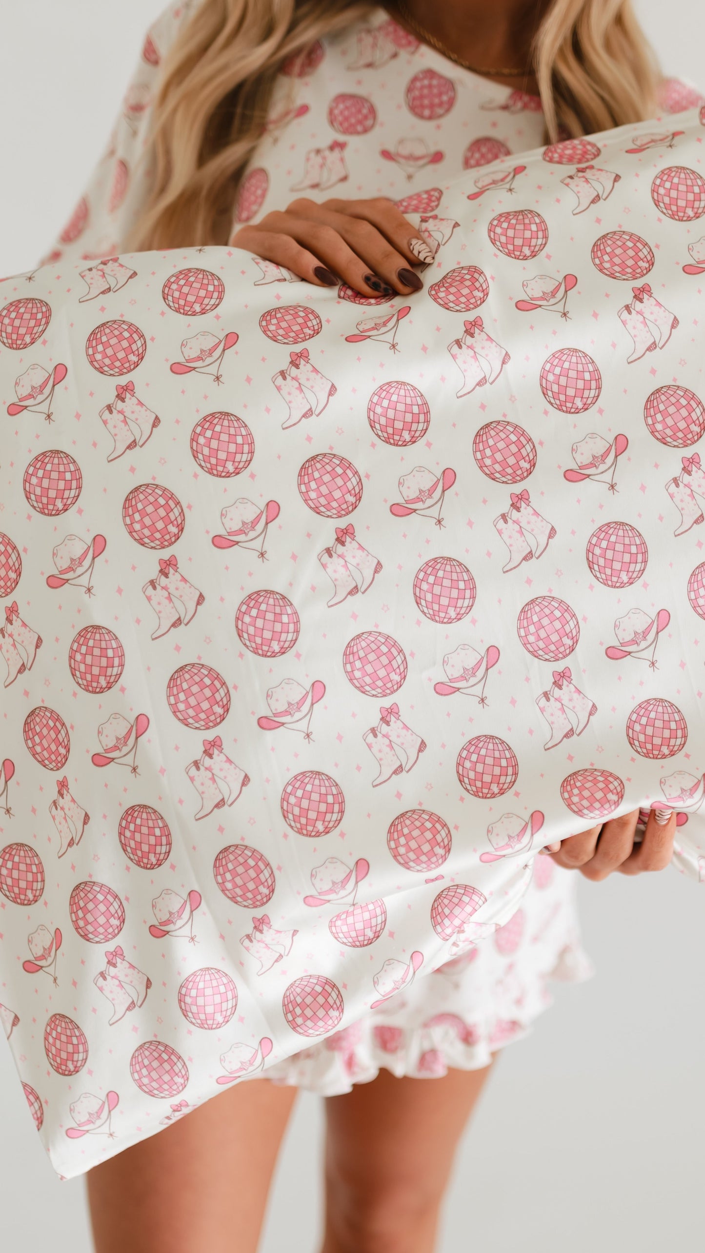 Satin Pillowcase in Hayden