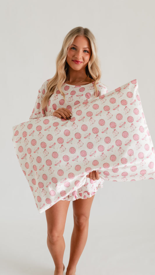 Satin Pillowcase in Hayden