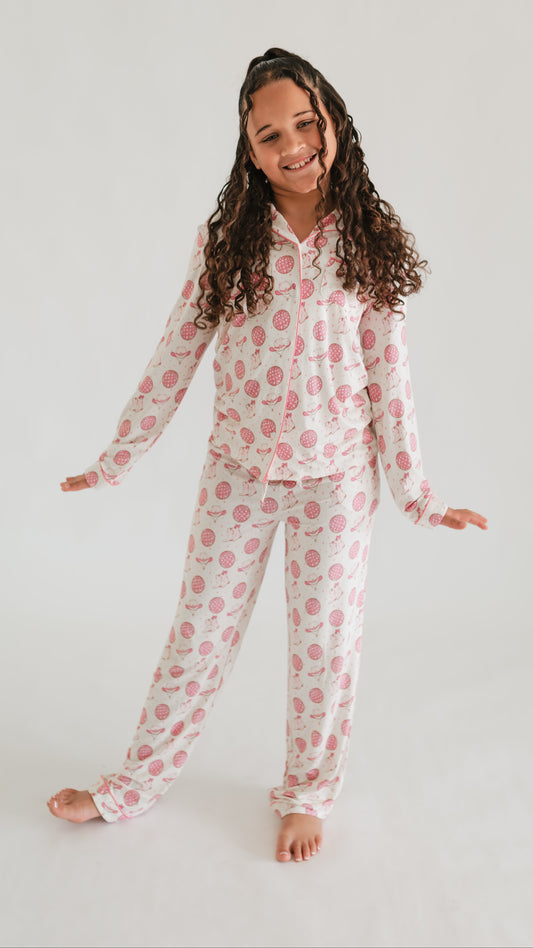 Girl's Button Up Set in Hayden