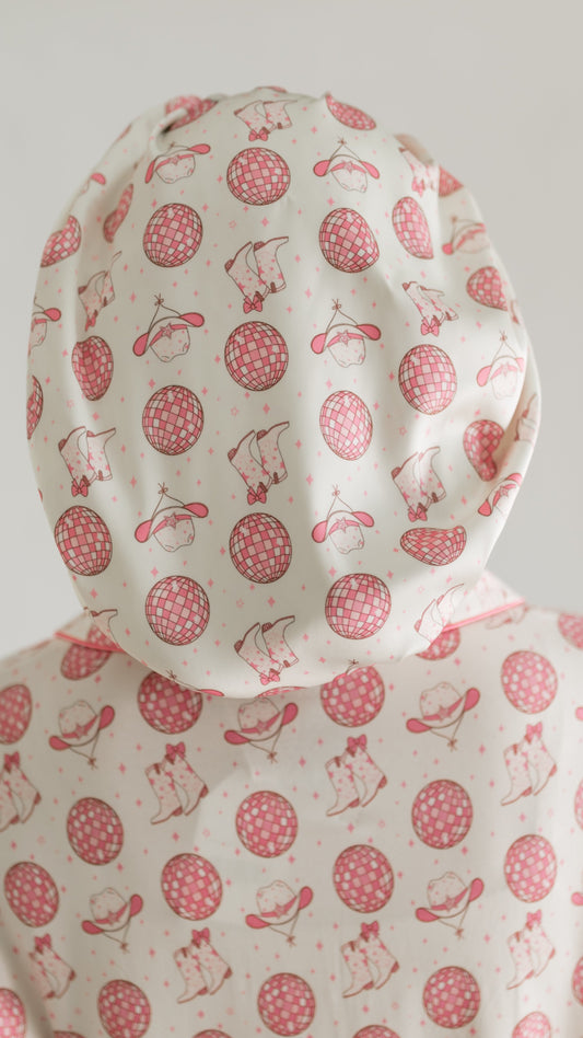 Adult Satin Bonnet in Hayden