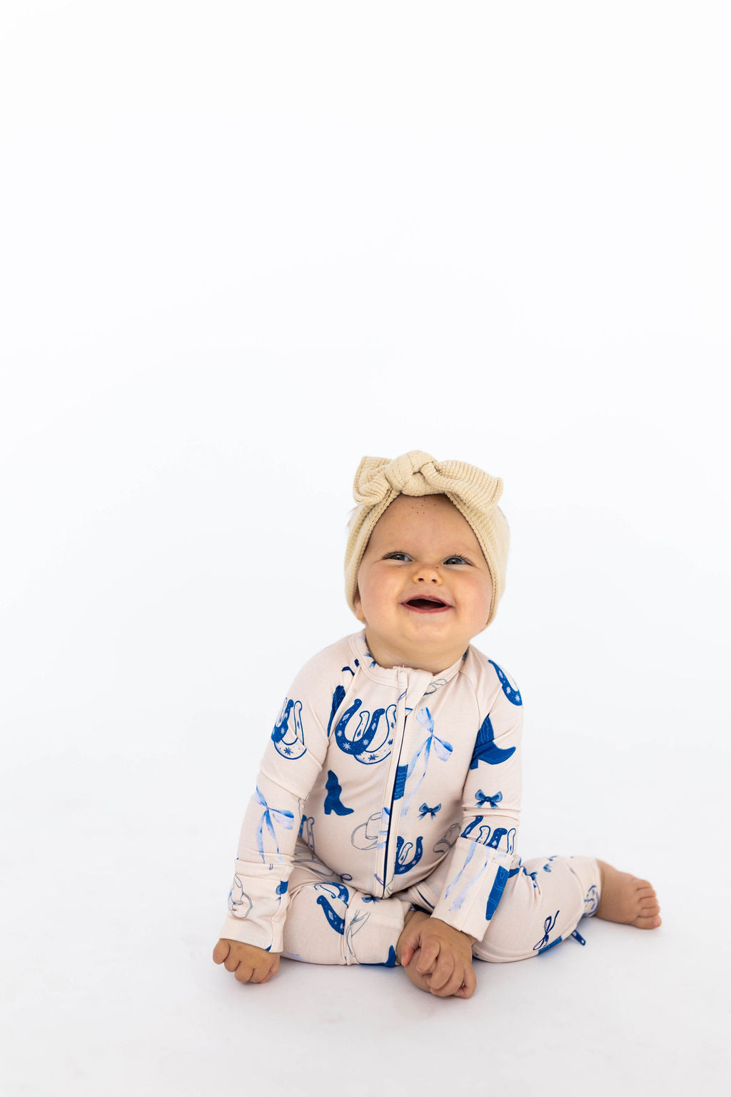 Infant Romper in Cowgirl