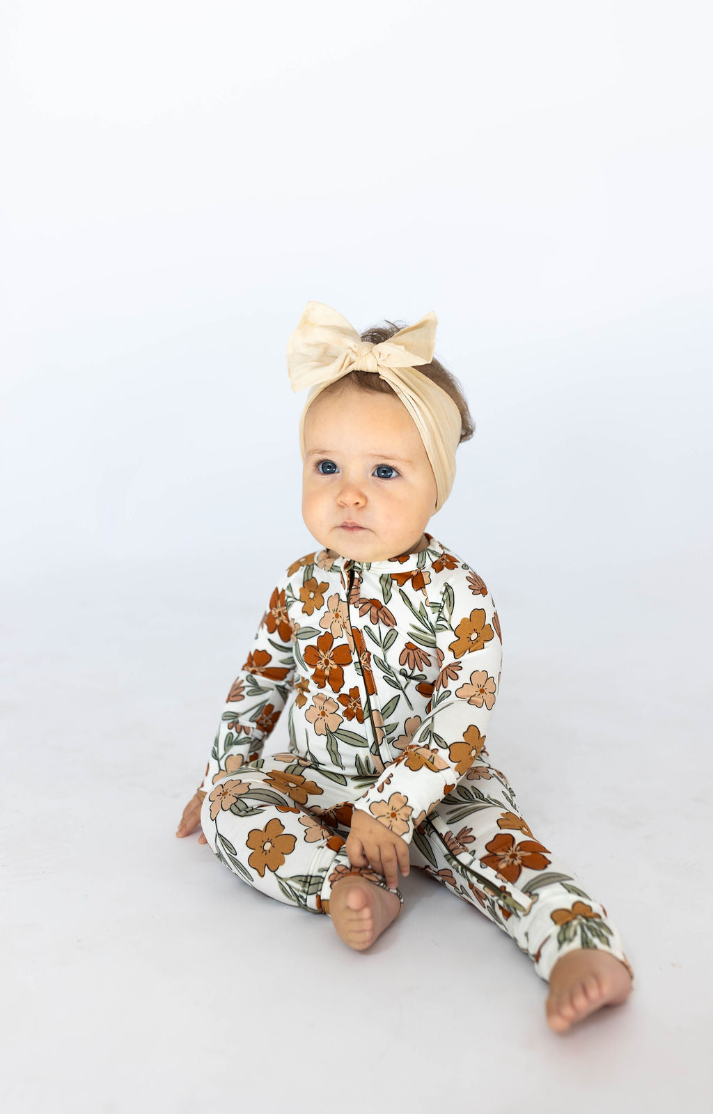 Infant Romper in Wildflowers