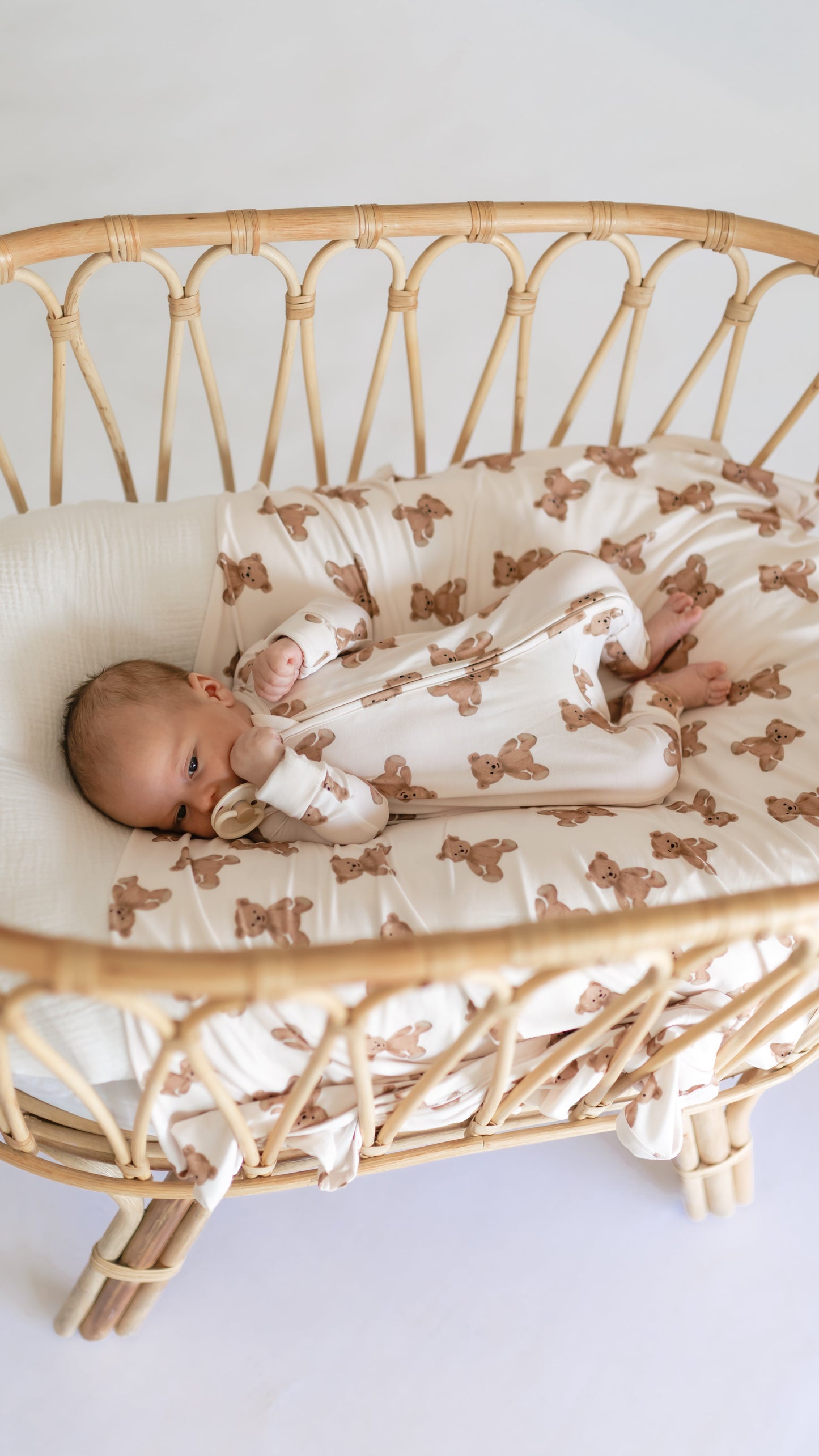 Infant Romper in Bears