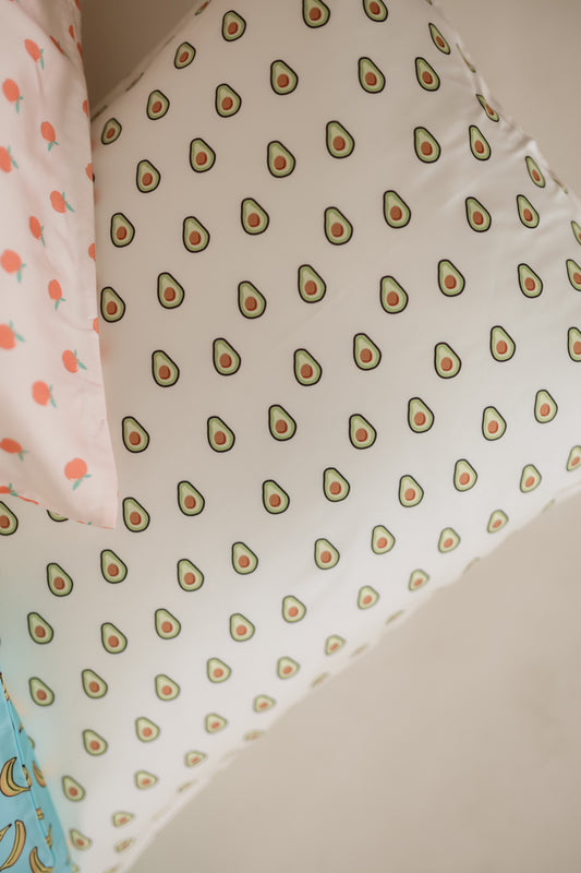 Satin Pillowcase in Avocado
