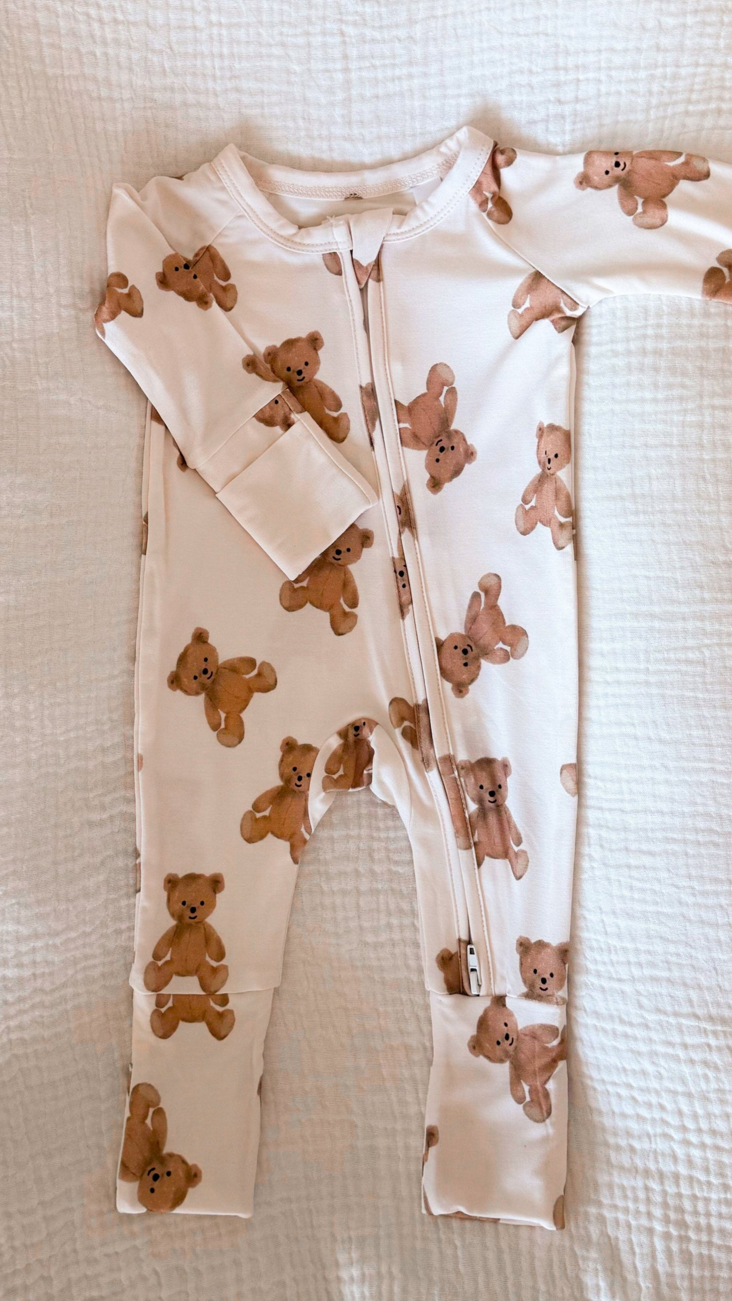 Infant Romper in Bears