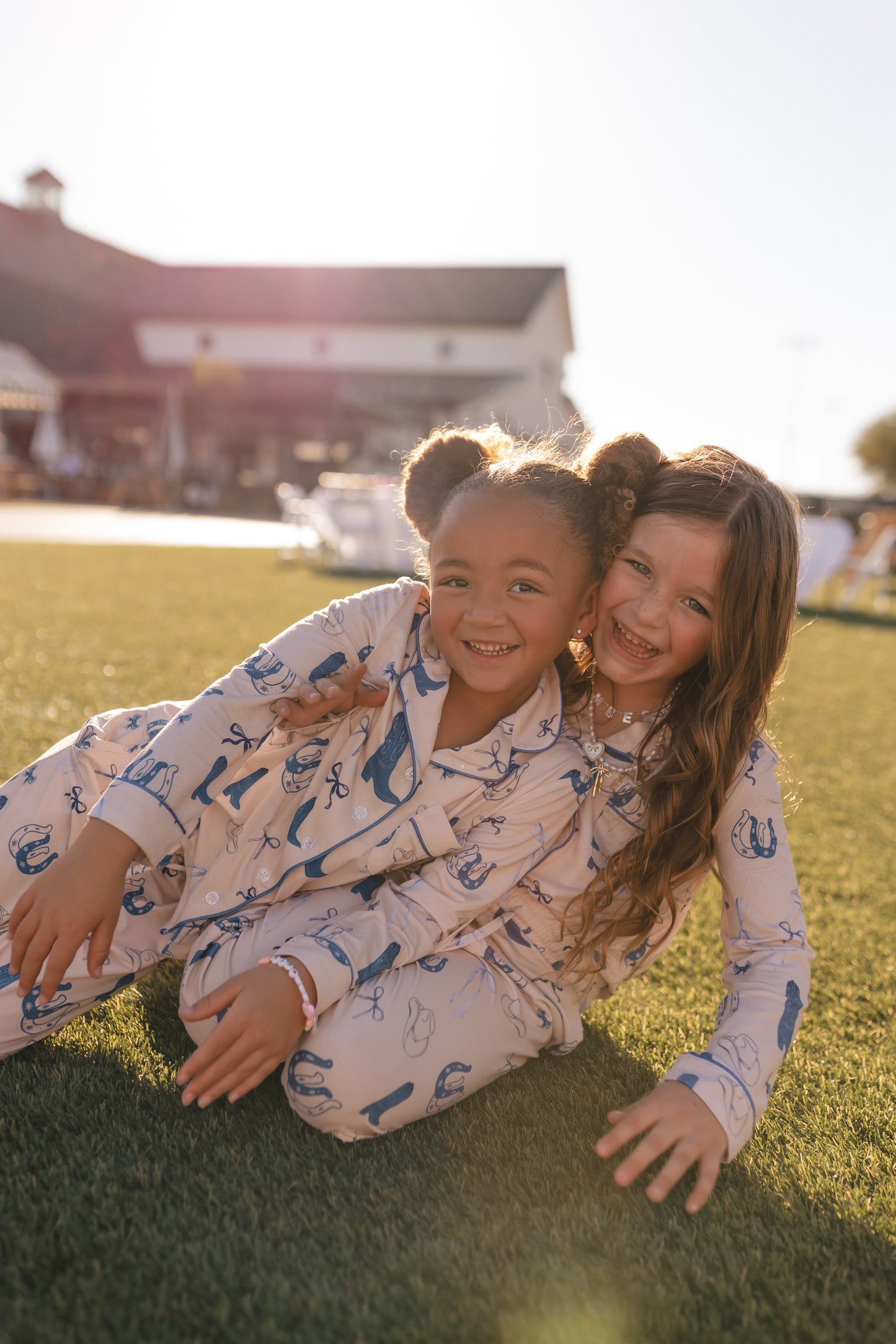 Girls Button Up Set in Cowgirl