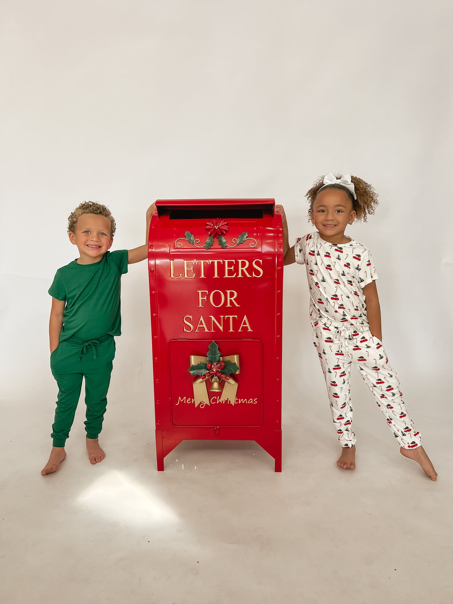 Youth Jogger Set In Evergreen